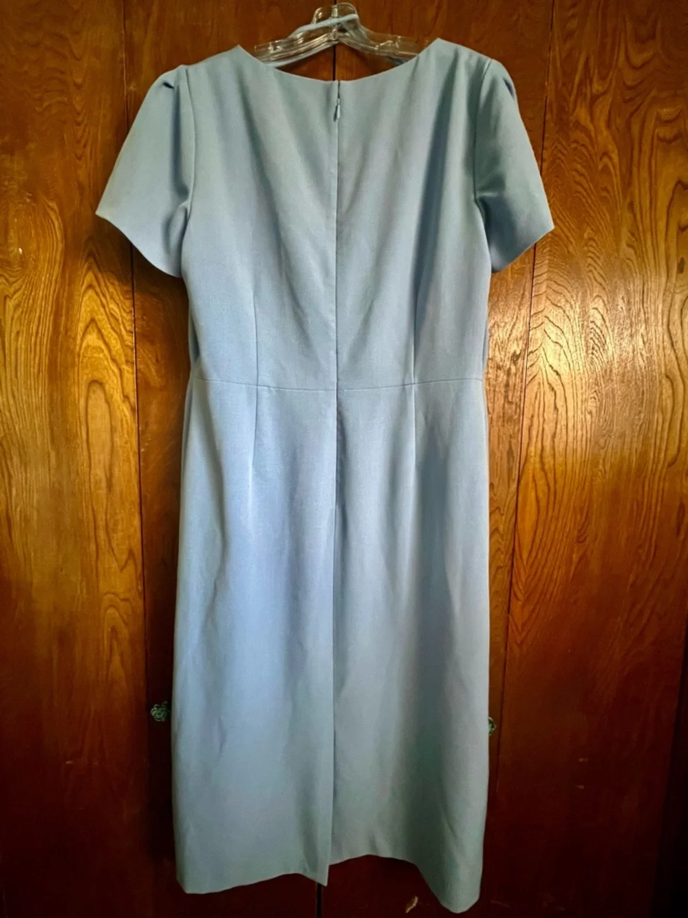 Preston and York periwinkle blue shift dress. - Picture 3 of 5